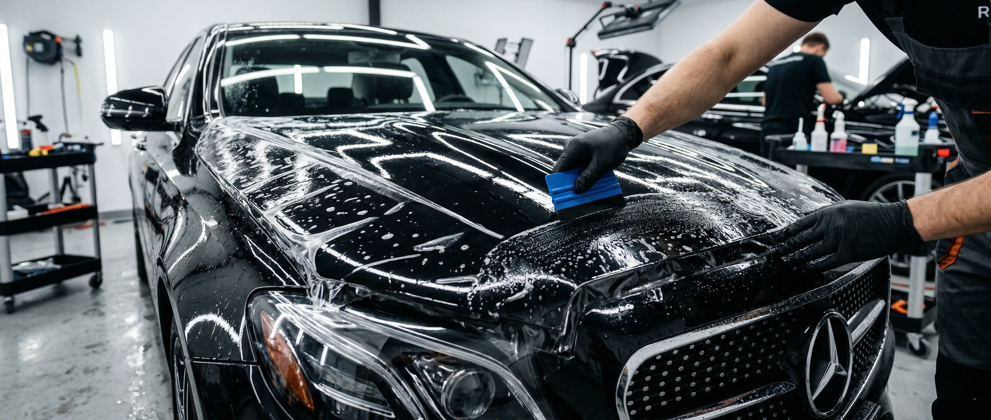 Бронепленка автомобиля — защита кузова от сколов и царапин в Самаре